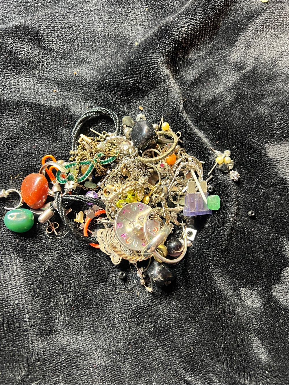 Mixed Color Women's Charm Necklace and Earring Lot